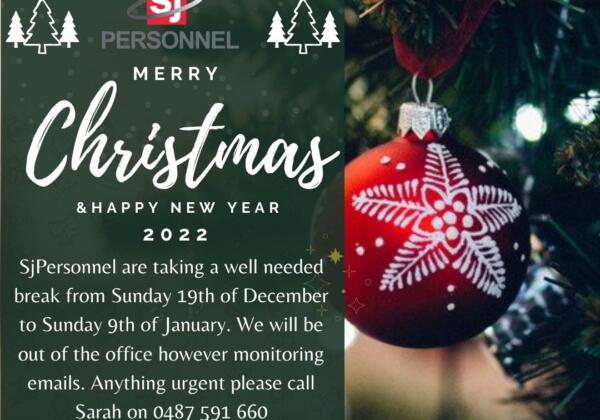 SJ Personnel Trading hours over Christmas 2021